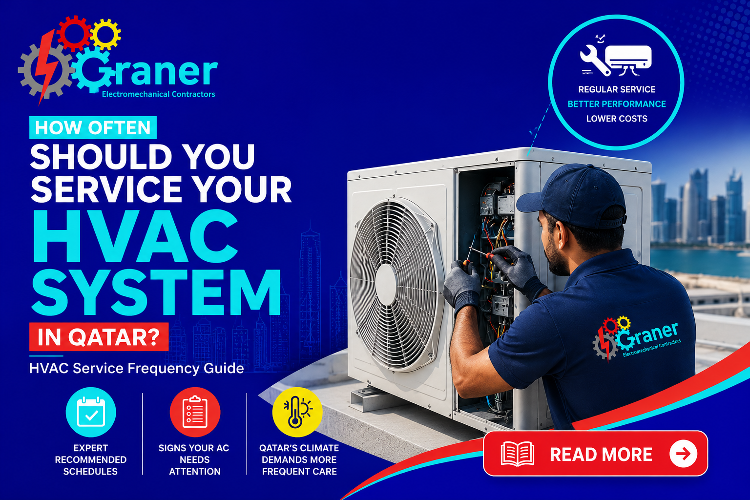 HVAC service frequency