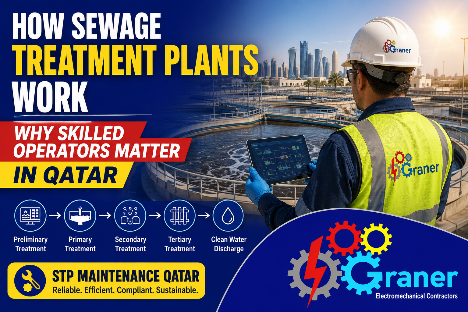 How Sewage Treatment Plants Work (And Why Skilled Operators Matter in Qatar)