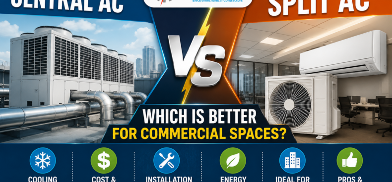 Central AC vs Split AC: Which Is Better for Commercial Spaces?
