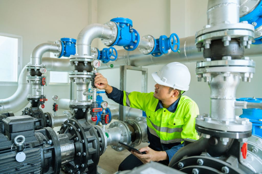 "Fire pump maintenance as part of building facility management Qatar QCD-compliant services by Graner"