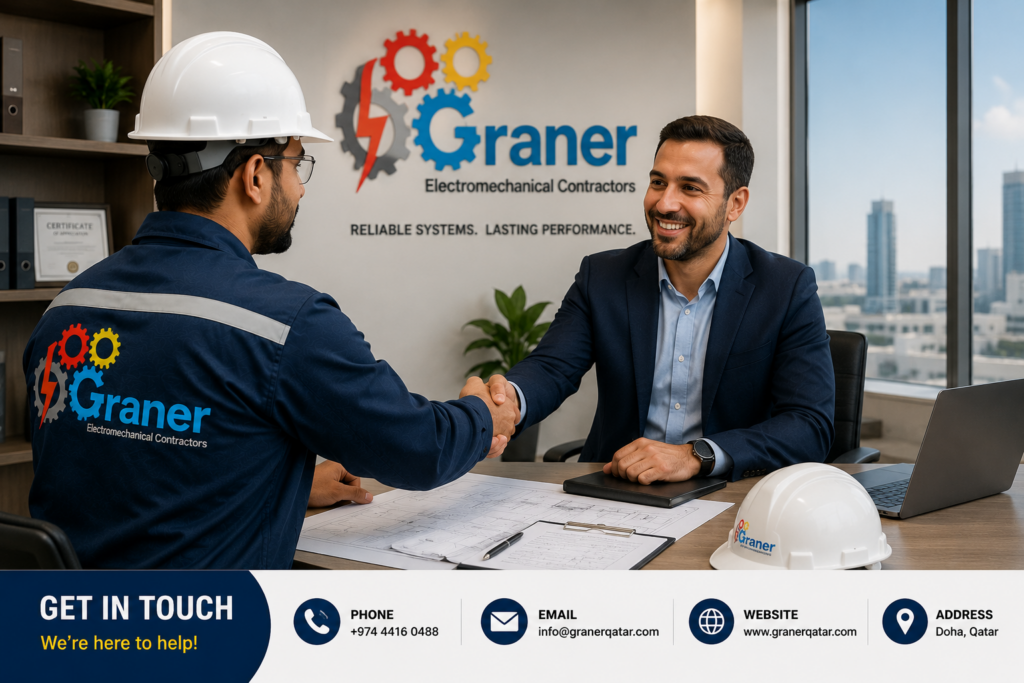 Property maintenance Qatar - contact Graner for Annual Maintenance Contract services in Doha

