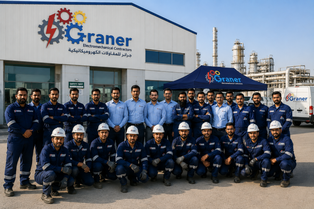"Graner Electromechanical Contractors  Manpower Supply Qatar"


