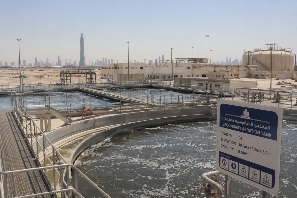 "STP operation in Qatar's extreme climate - Graner maintenance services"