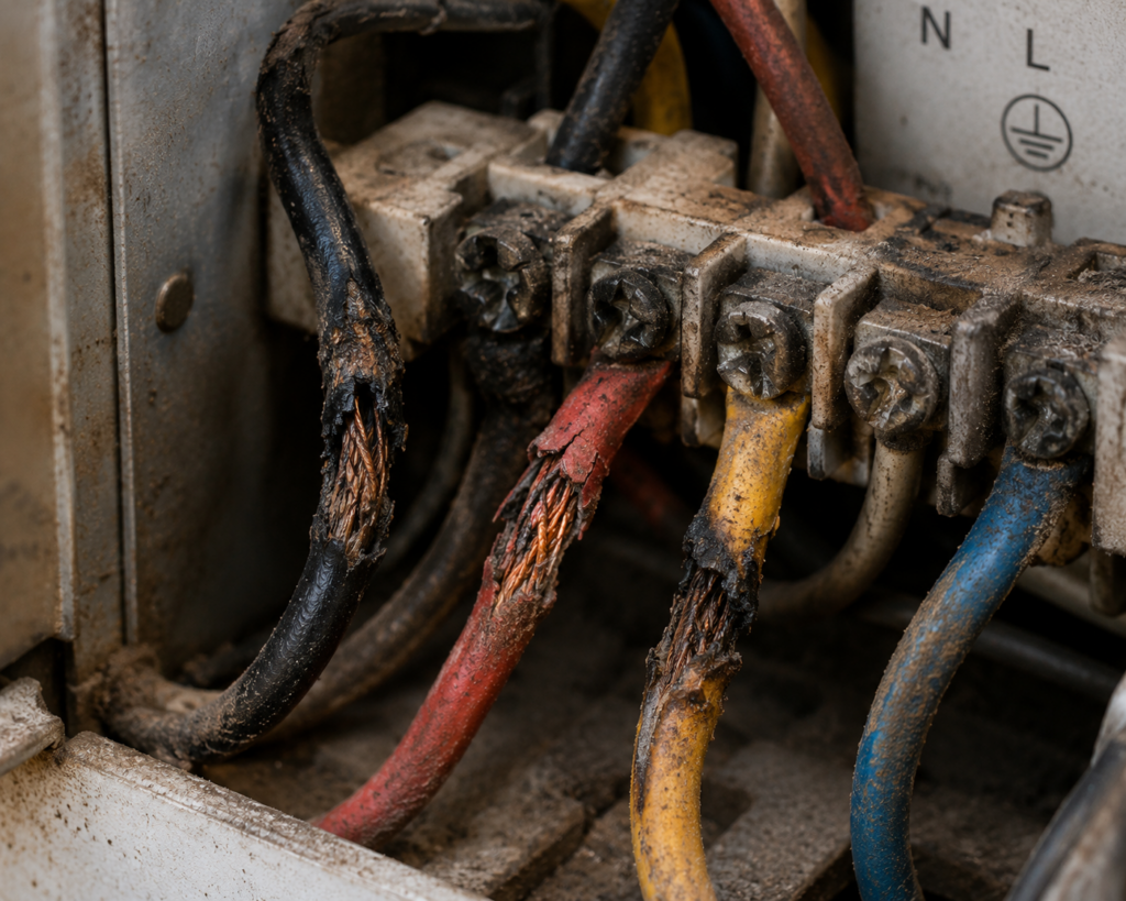 "Electrical wiring maintenance commercial building Doha"
