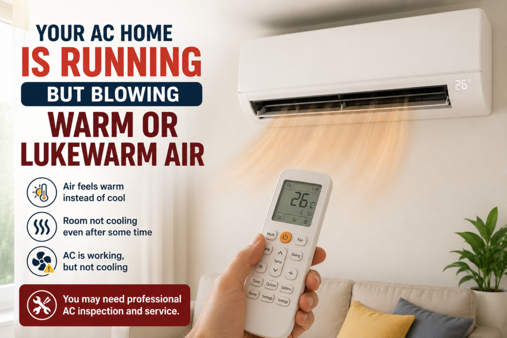"dirty AC filter causing warm air — air conditioner repair Qatar by Graner Electromechanical Contractors"